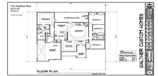Walther Custom Homes Customizable Floor Plans